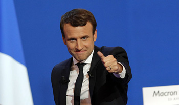 EVROPA PREŽIVELA PRVI KRUG-Emanuel_Makron